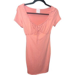 Women's Livi by Olivia Rae Coral Mini Dress XS